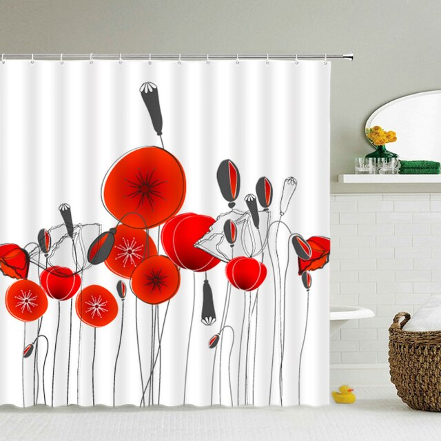 

Shower Curtain – Flower Woman-180*180cm, 501 Original