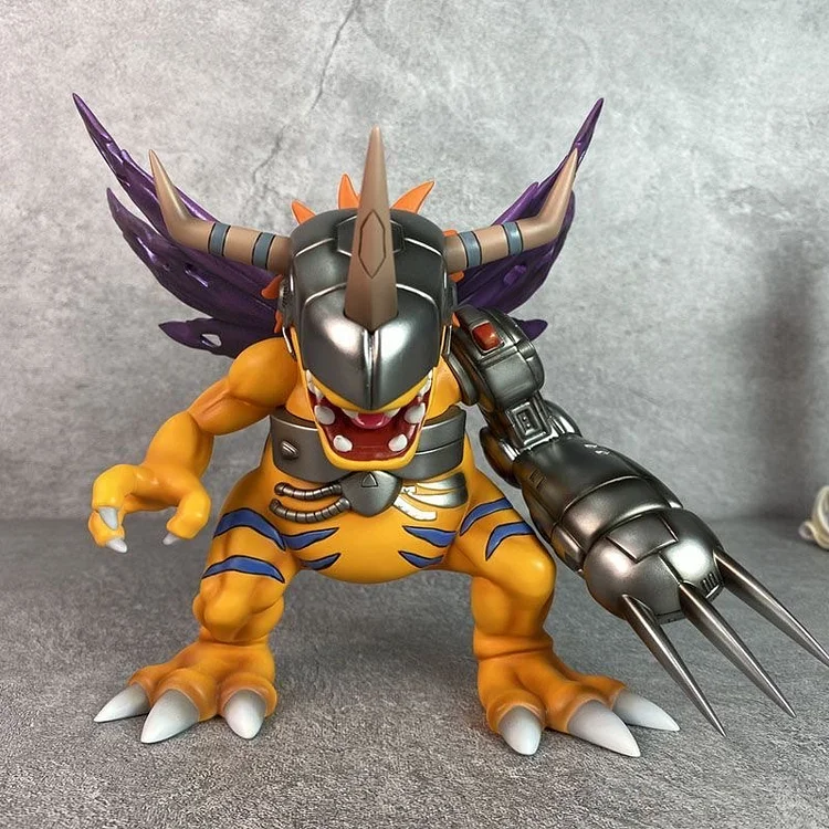 Digimon Metal Greymon Figurine