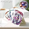 6PCS DIY Diamond Art Greeting Cards Santa Claus Congratulations Cards & Gift