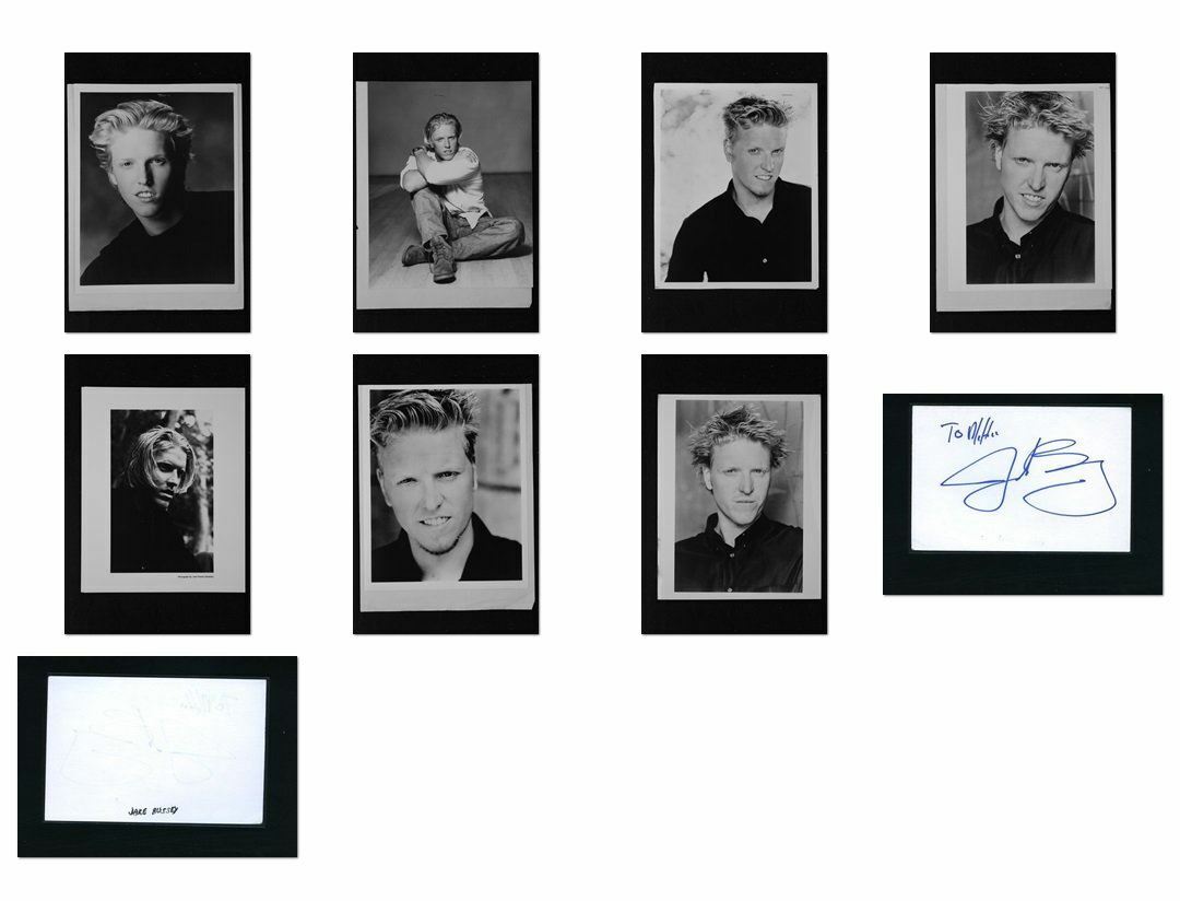 Jake Busey - Signed Autograph and Headshot Photo Poster painting set - Enemy of the State