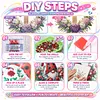 Cross Wreath Special Shaped 5D DIY Partial Drill Diamond Painting Kits for Adults Beginners Home Decor Diamonds Paintings Gem Art 11.81 X11.81inch