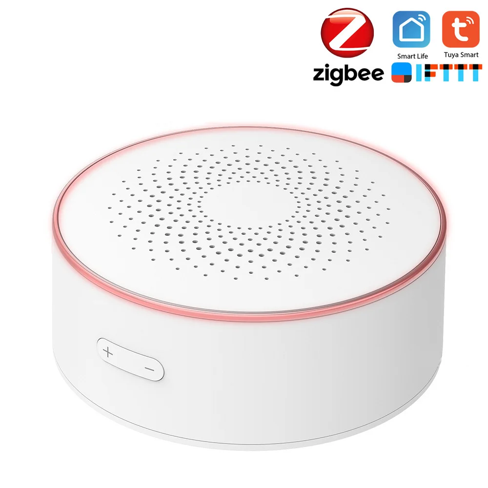 Zigbee Tuya smart Sicherheit alarm sirene Smart Sirene Smart Leben Strobe Sirene Drahtlose Sirene RSH-WiFi-SA02 Deutsche Aktionsprodukte Full Strike Gmbh