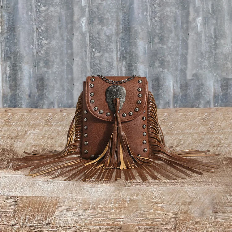 Fashion Retro Tassel Bag