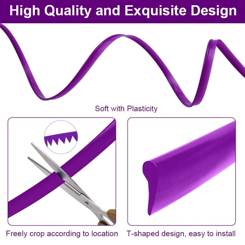 Car interior tinned decorative strips