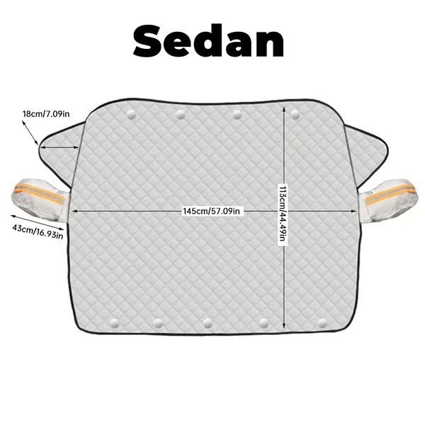 2025 Upgraded Car Windshield Magnetic Snow Cover