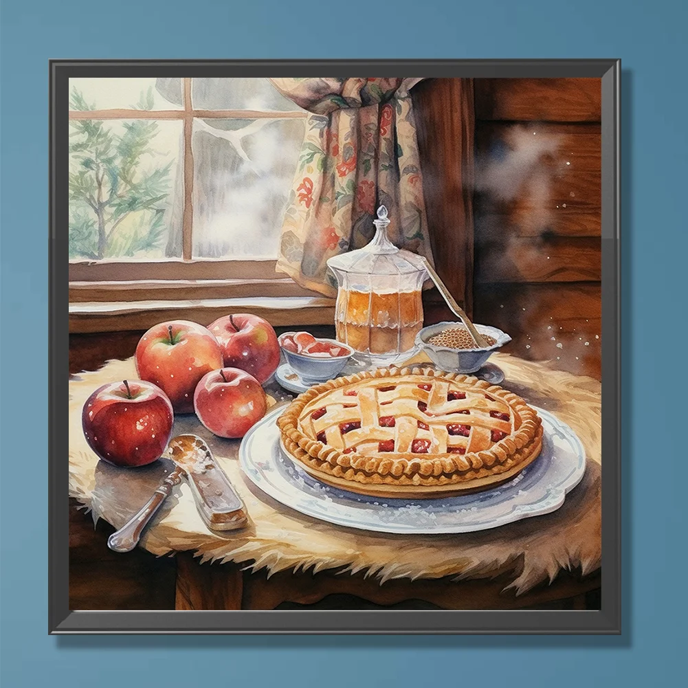 DIY Paint By Number 40*40cm - Dining Table