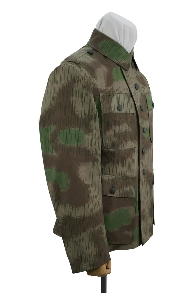   Wehrmacht German Marsh Sumpfsmuster 44 With Splinter Color Camo M1943 Field Tunic German-Uniform