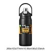 1200ml Insulated Bottle BPA Free Portable Coffee Mug Portable Tumbler for Sports
