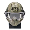  NIJ IV MICH Tactical Ballistic Helmet With Bulletproof Glass Face Shield And Chin Guard