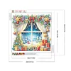 Diamond Painting-DIY Crystal Rhinestone Xmas Window(40x40cm)