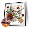 Diamond Painting-DIY Crystal Rhinestone Ladybugs