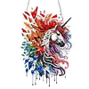 DIY Fragment Unicorn Acrylic Special Shape Diamond Painting Hanging Pendant