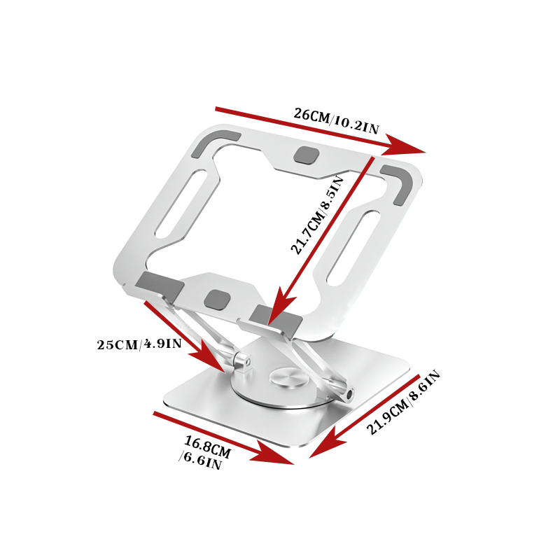 Saker 360° Rotating Laptop Stand