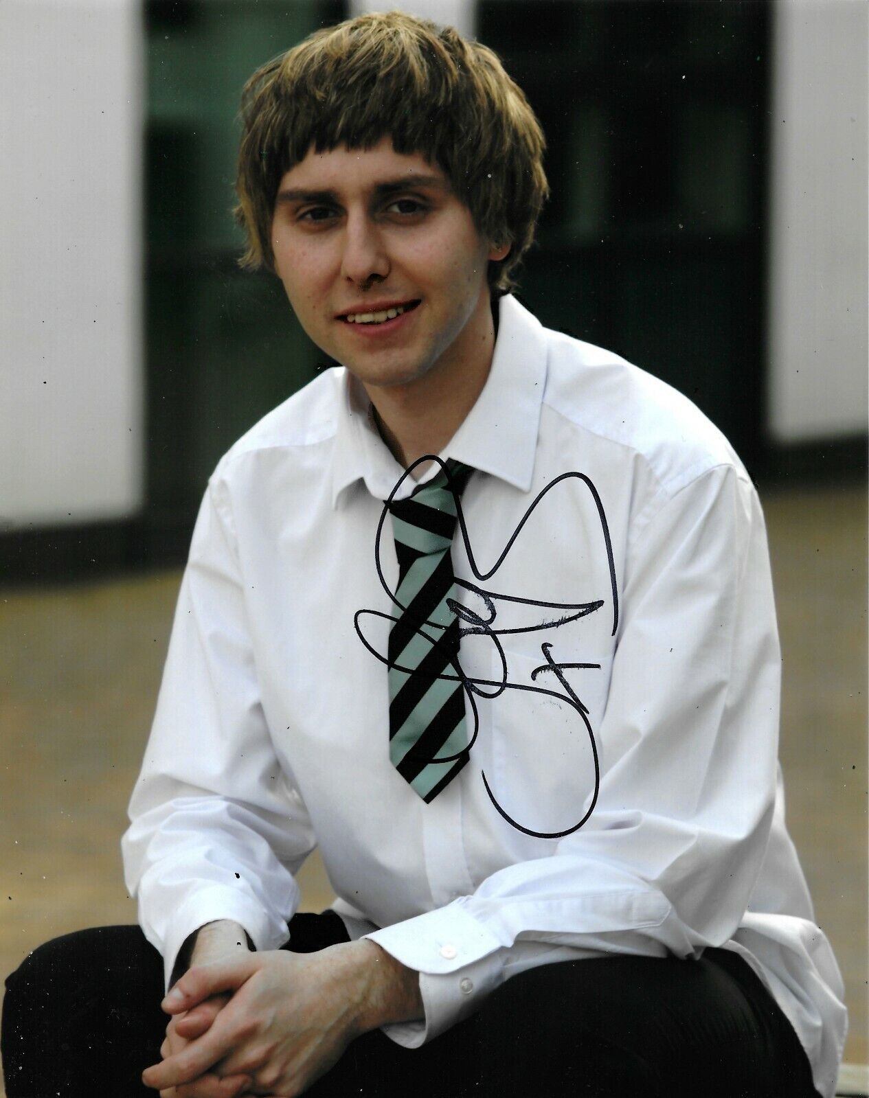 James Buckley Signed The Inbetweeners 10x8 Photo Poster painting AFTAL