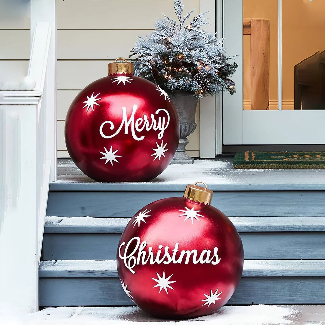 Hugoiio™ Hot Sale! Christmas Gift💥Outdoor Christmas PVC inflatable Decorated Ball