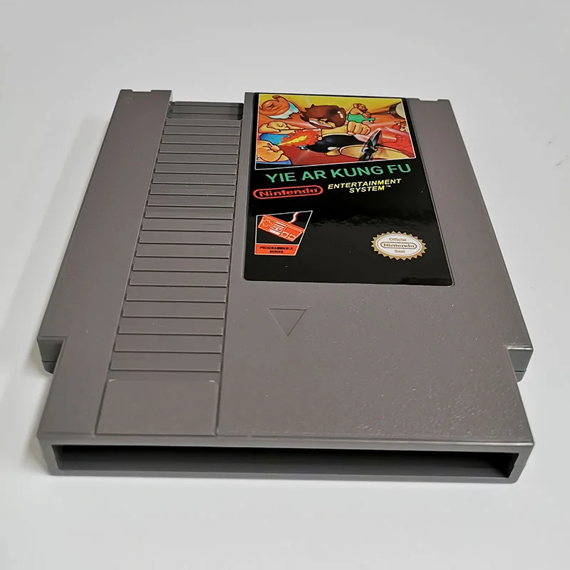 Yie Ar Kung-Fu For Nintendo NES - 8 Bit Game Cartridge