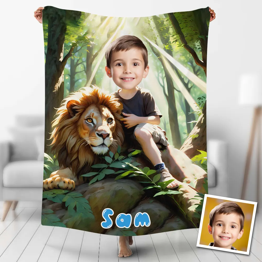 Custom Blanket Personalized Kids Gifts | Makemesurprise&reg;