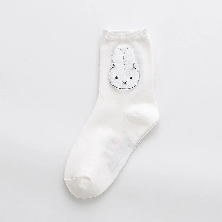 Cartoon Anime Rabbit Socks