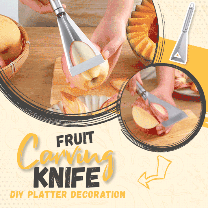 Couteau à découper les fruits - DIY Décoration de plateau （50% OFF）