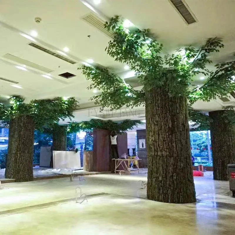 Athvotar Simulated Bark Self-Adhesive Pipe Decoration DIY Bark Sticker Sewer Pipe Lamp Post Garden Home Decoration Artificial Bark