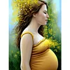 Diamond Painting -5D Full Round Drill Pregnant Mother