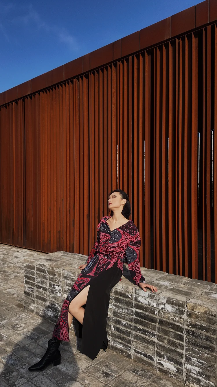 SHUHS Two Layer Dress - 18 Recycled Water Bottles - Pink