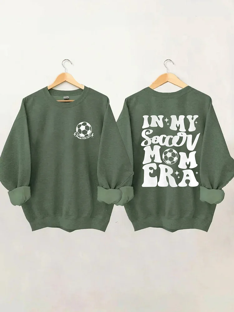 In My Soccer Mom Era Sweatshirt socialshop