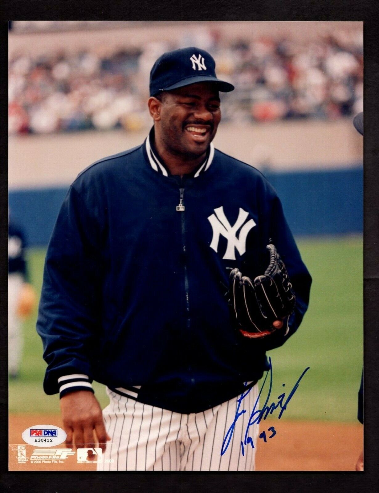 Lee Smith Signed 8 x 10 Photo Poster painting PSA/DNA New York Yankees SHIPPING IS