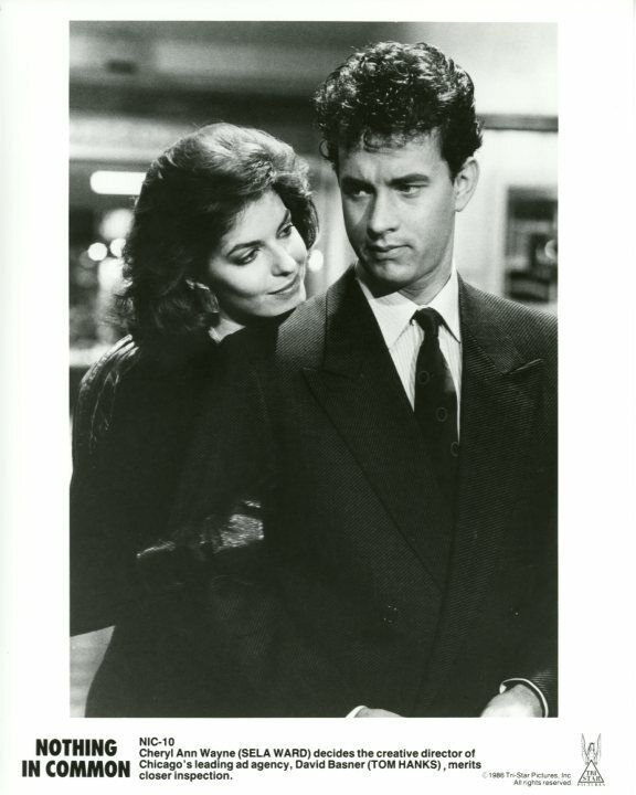 Sela Ward Tom Hanks Nothing in Common Original Press 8X10 Photo Poster painting