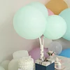 10 Pack | 18" Matte Pastel Seafoam Helium or Air Latex Party Balloons