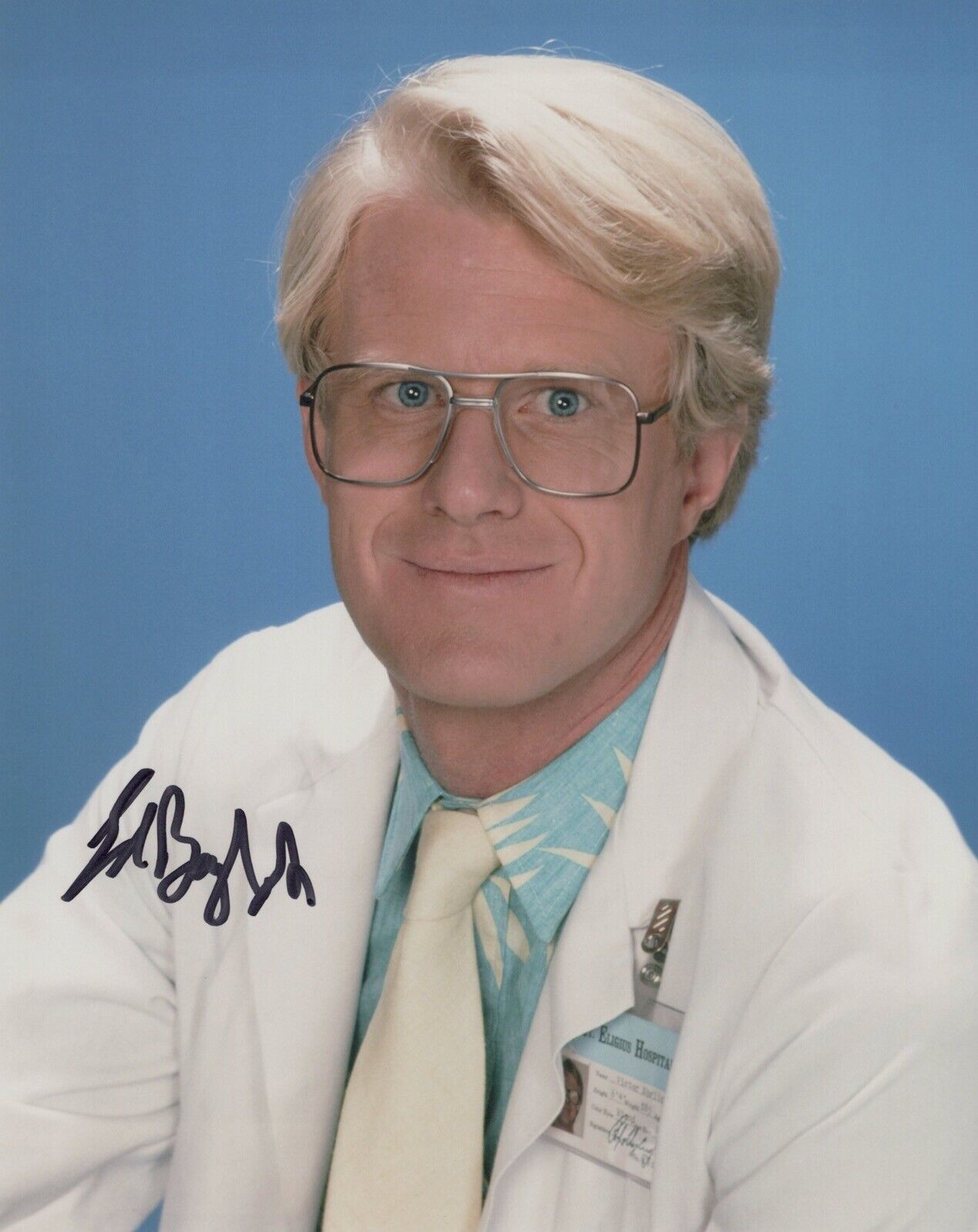 St Elsewhere 8x10 TV medical drama Photo Poster painting signed by Ed Begley Jr