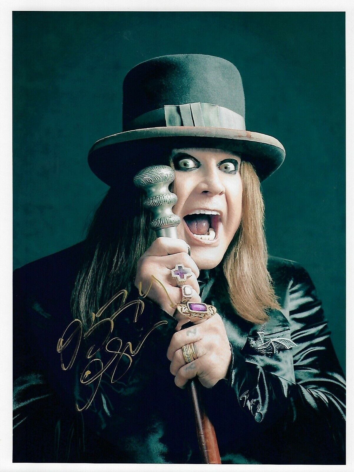 Ozzy Osbourne Signed Autographed 8x10 Photo Poster painting Incl Coa