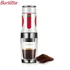 Barsetto BAH010N Portable Coffee Maker Manual Tripresso Espresso Maker Hand Pressure For Coffee Powder Capsule 15 Bar
