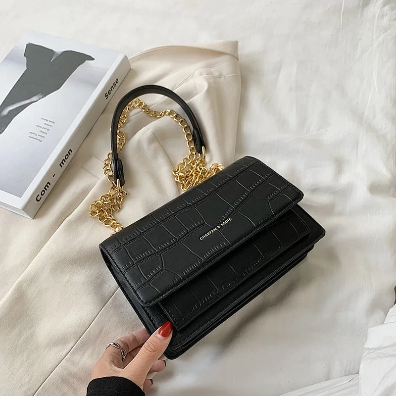 էѧӧܧ Luxury Design Pattern Small PU Leather Crossbody Bags For Women 2020 Shoulder Handbags Female Travel Cross Body Bag