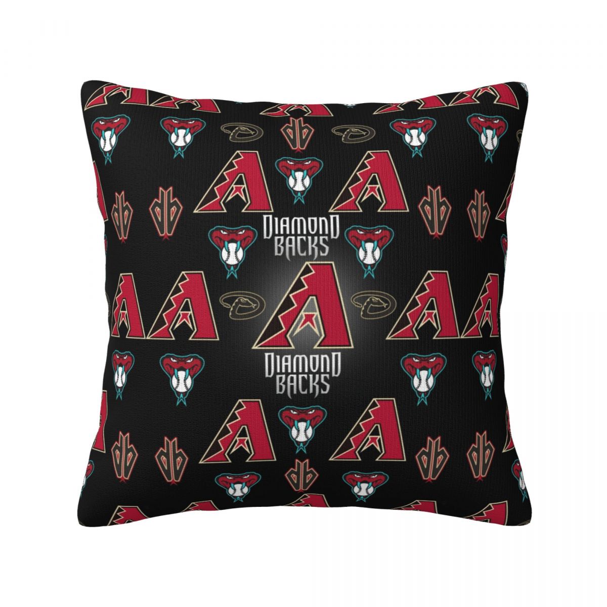 Arizona Diamondbacks Rattlesnake Short Plush Cushion for Home Decor