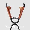 BBQ Charcoal Clips Carbon Steel Long Handle Fire Poker Outdoor Camping BBQ Tools