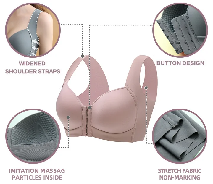 Sora Bra for Older Women Front Closure,5D Shaping Push Up Seamless No Trace  Comfy Bra for Women (Beige,Medium) : : Clothing, Shoes &  Accessories