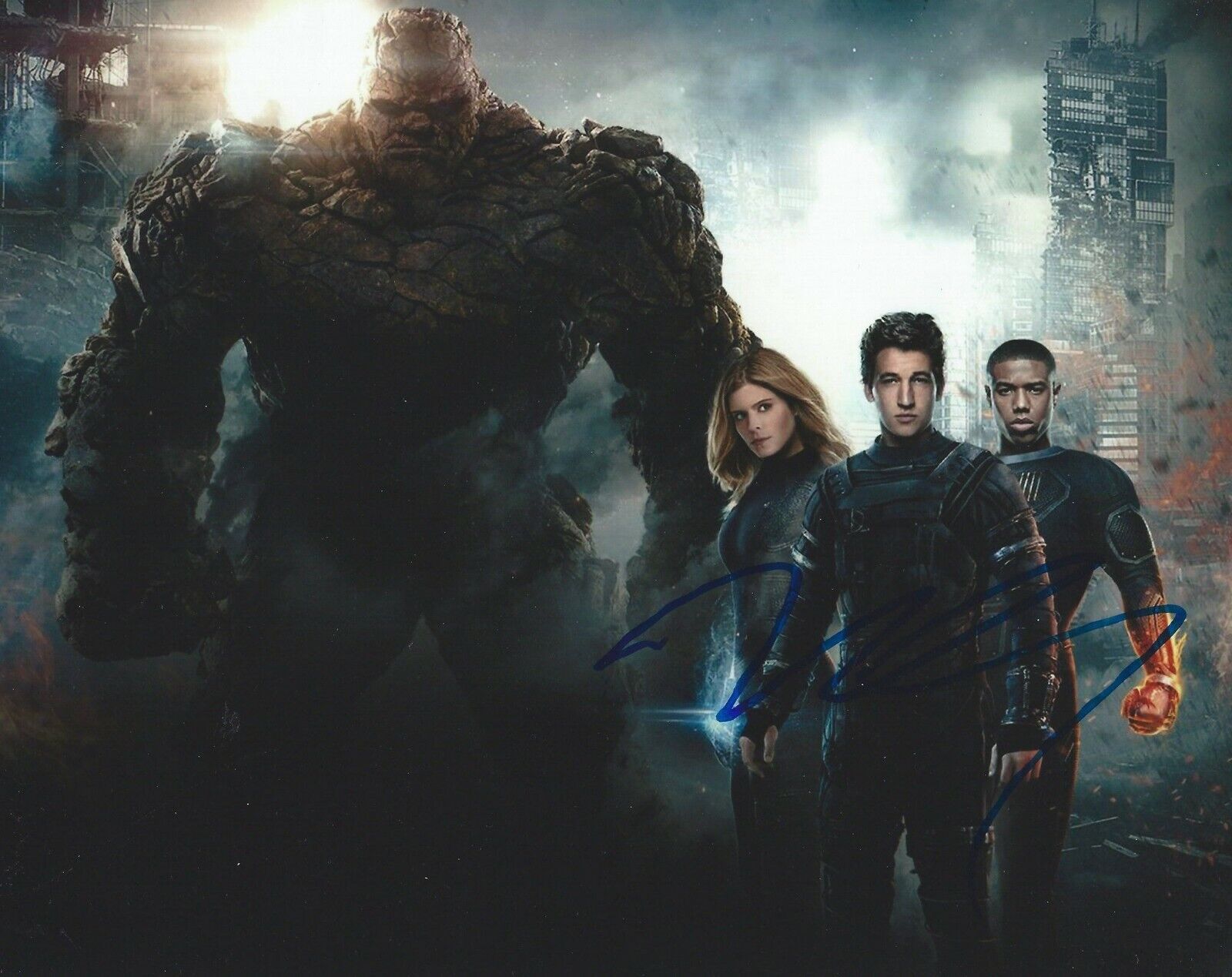 Michael B. Jordan: Fantastic Four Autographed Signed 8x10 Photo Poster painting