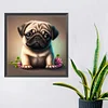 Diamond Painting-5D Full Round Drill Dog