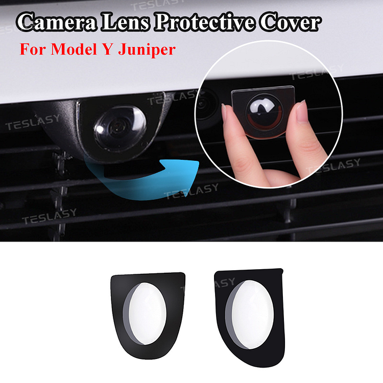 Teslasy Model Y Juniper Front & Rear Camera Lens Guard Protective Covers
