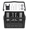 Foldable Bicycle Basket Detachable Handlebar Basket Handlebar Front Storage Rack