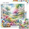 Spring Garden Kelly Diamond Painting 40*40cm