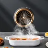 Desktop Range Hood Kitchen Exhaust Fan Height Angle Adjustment Mini Cooker Hood