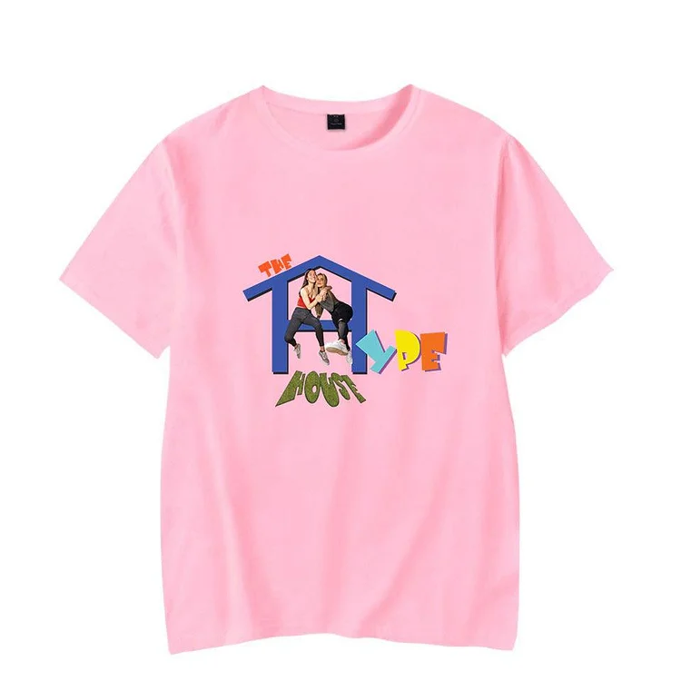 TikTok T-shirt The Hype House Printed Short Sleeves Tee-Mayoulove