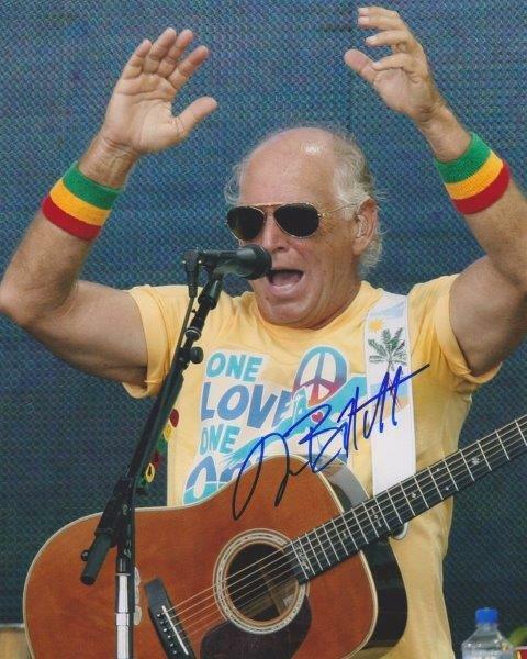 REPRINT - JIMMY BUFFETT Parrot Head Country Autographed Signed 8x10 Photo Poster painting Poster