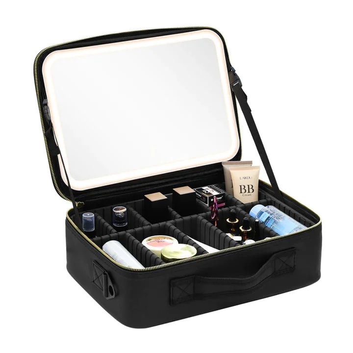 Musedesire™ Makeup Travel Bag with LED Mirror