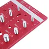 28Pcs Upgrade Nut and Bolt Thread Checker Includes 14 Imperial and 14 Metric Threads Wall-Mountable Bolt Size Finder with 304 Stainless Steel Pins for Screw Nut Bolt Size Finder Classification