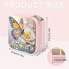 (US Local)DIY Flower Diamond Painting Kit Rotatable Mirror w Diamond Painting Jewelry Box