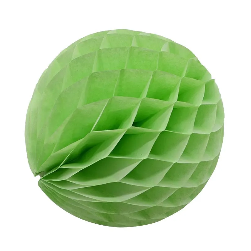 5pcs 4 6 8 Tissue Paper Honeycomb Ball Decorations Birthday Party Baby Shower Wedding Aniversary Home Xmas Supplies