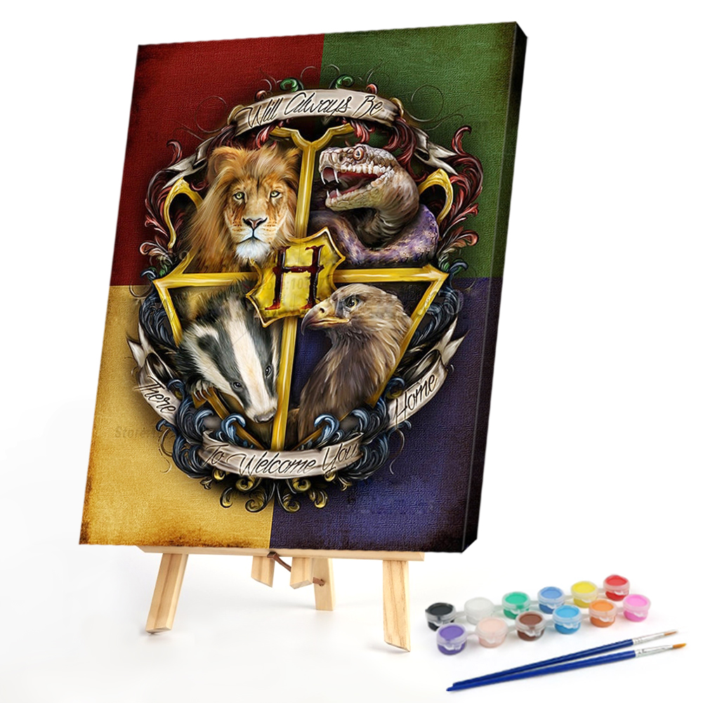 

40*50CM - Paint By Numbers - Badge, 501 Original